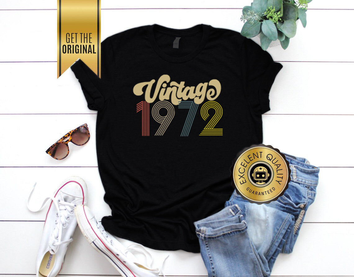 52nd Birthday Shirt 1972