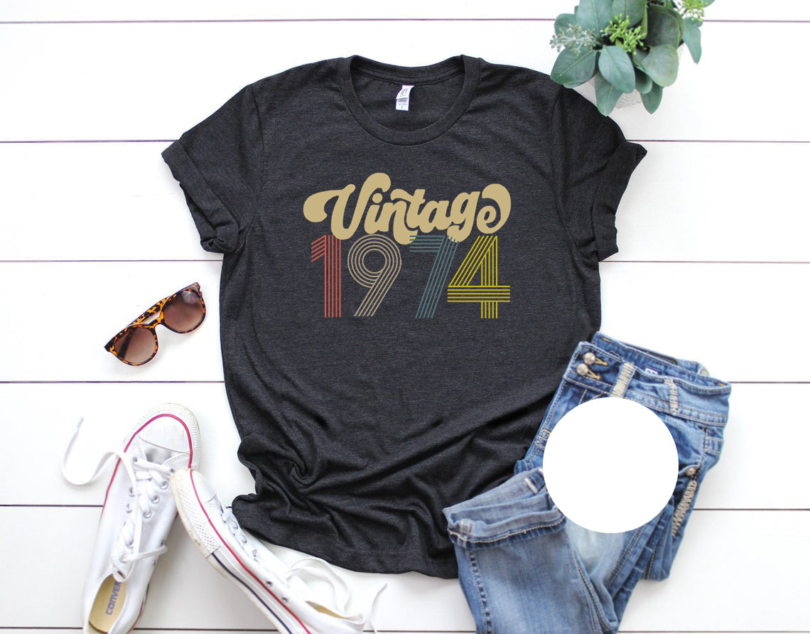 50th Birthday Shirt 1974