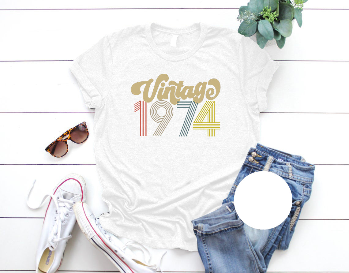50th Birthday Shirt 1974