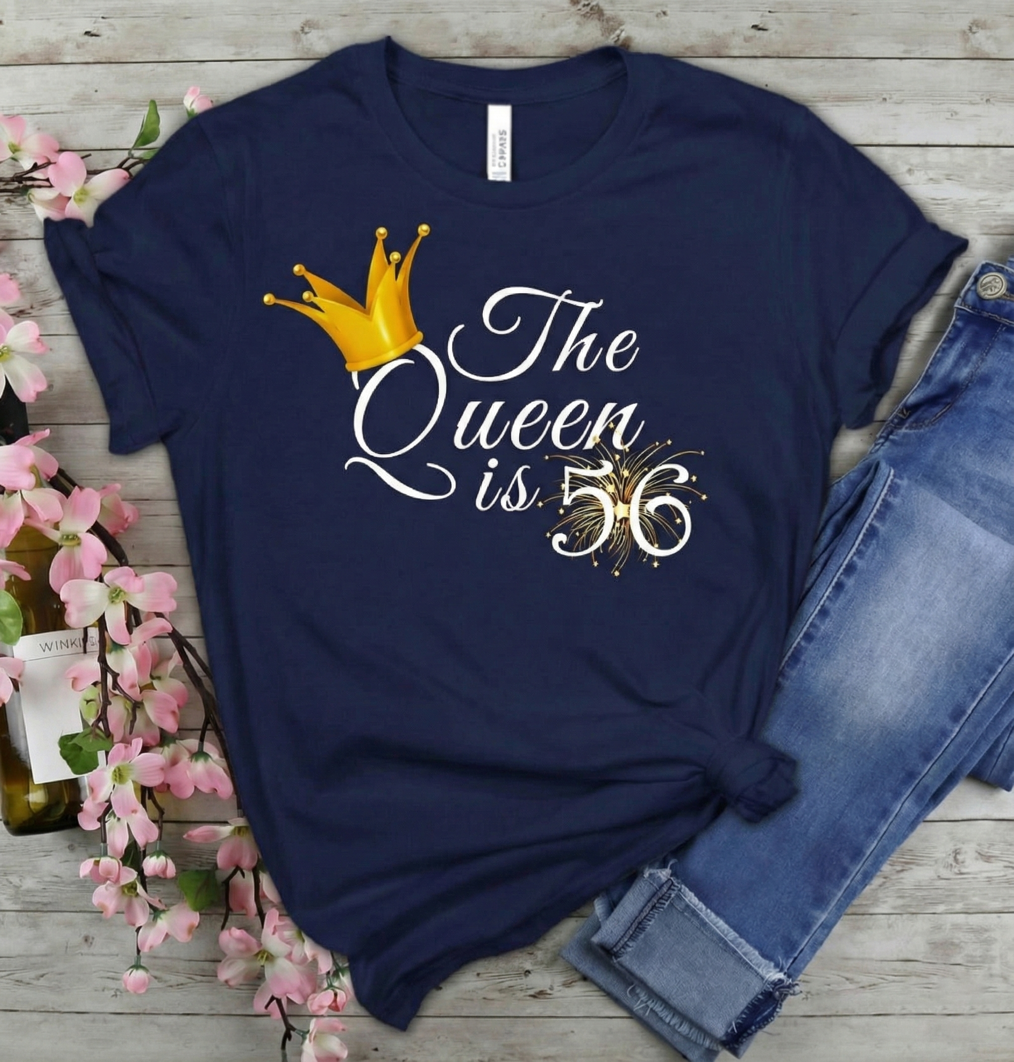 Queen is 56 Birthday shirt
