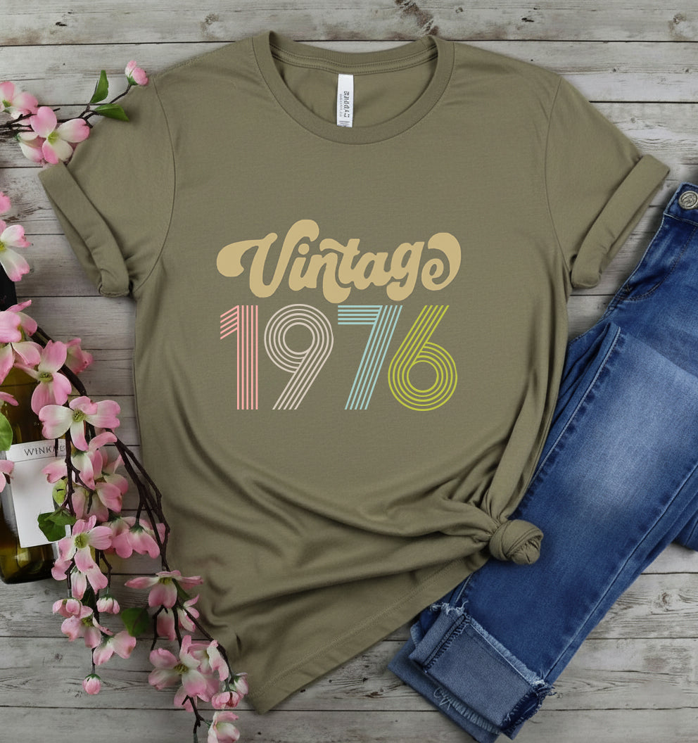 50th Birthday Shirt 1976