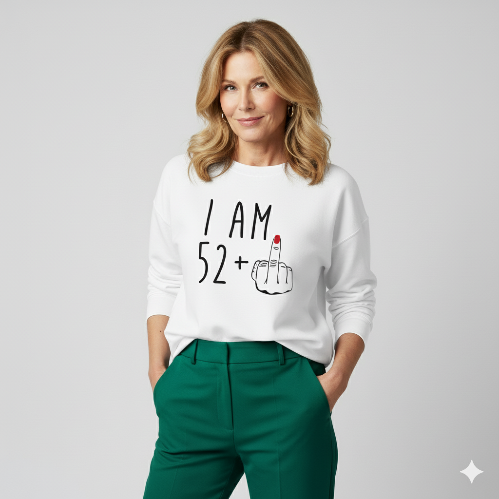 53rd Birthday Sweatshirt For Women